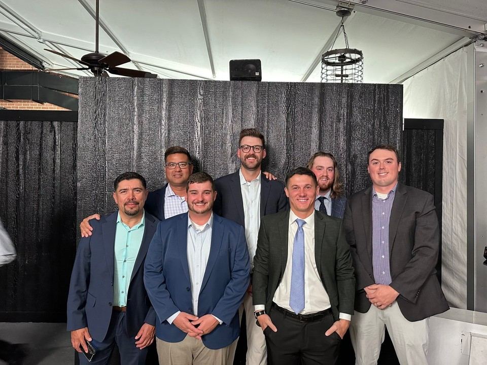 Tom with a group of industry colleagues at the PAGCS Centennial Gala
